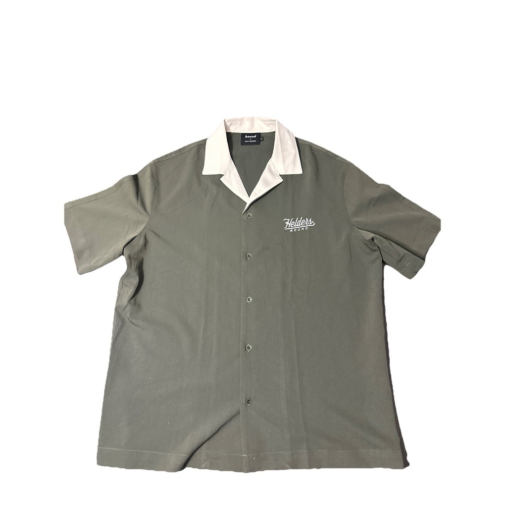 Bound x Matt Helders Shirt Mens Large Cuban Shirt